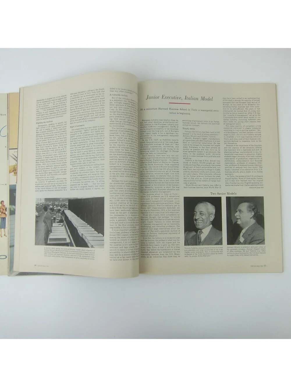 Vintage FORTUNE Magazine March 1954 Ezra T. Benson American Woolen Glenn Martin